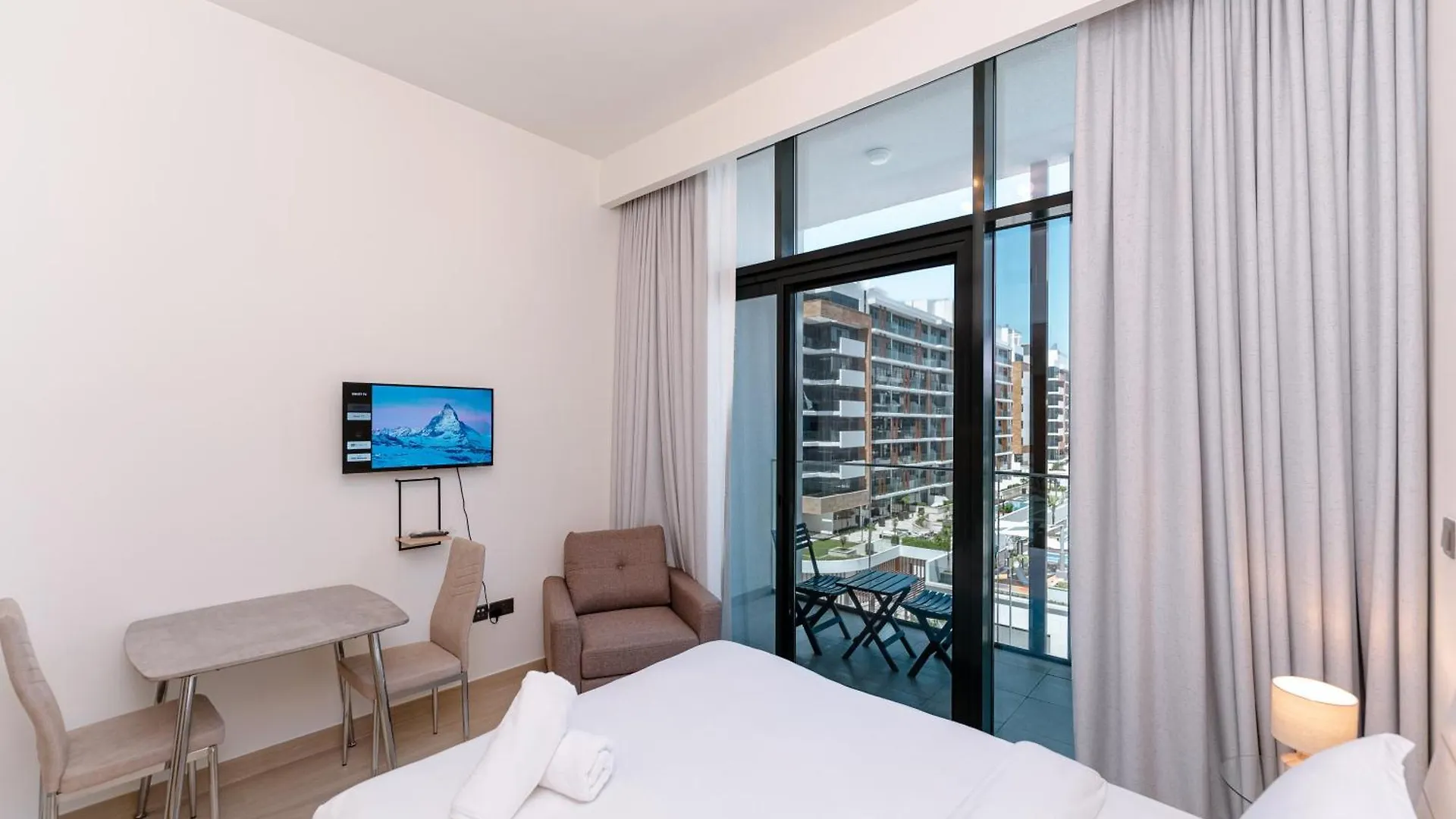 Apartmán Charming Furnished Studio In Meydan, Dubai By Bhavan Vacation Homes