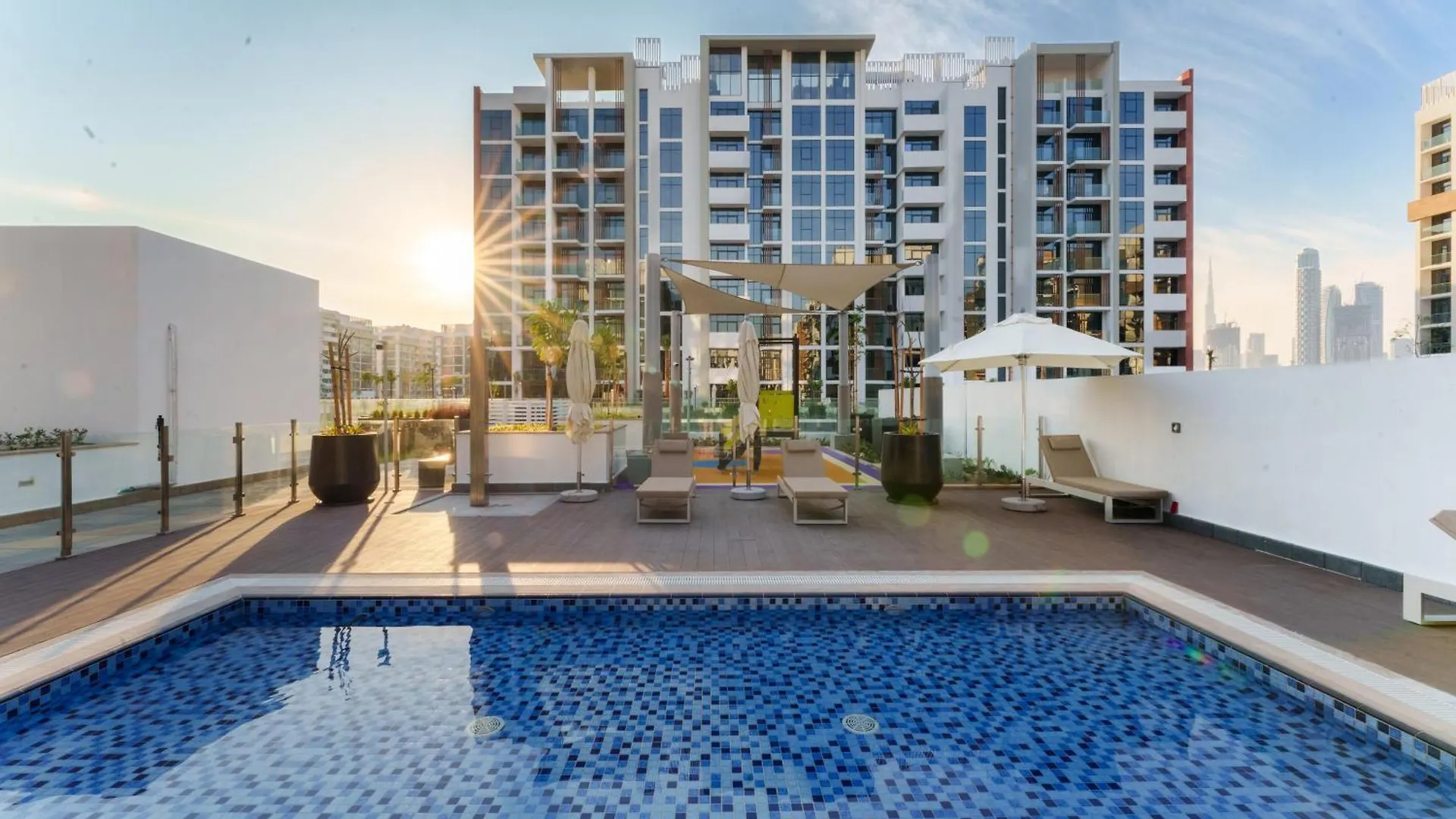 Charming Furnished Studio In Meydan, Dubai By Bhavan Vacation Homes 0*,